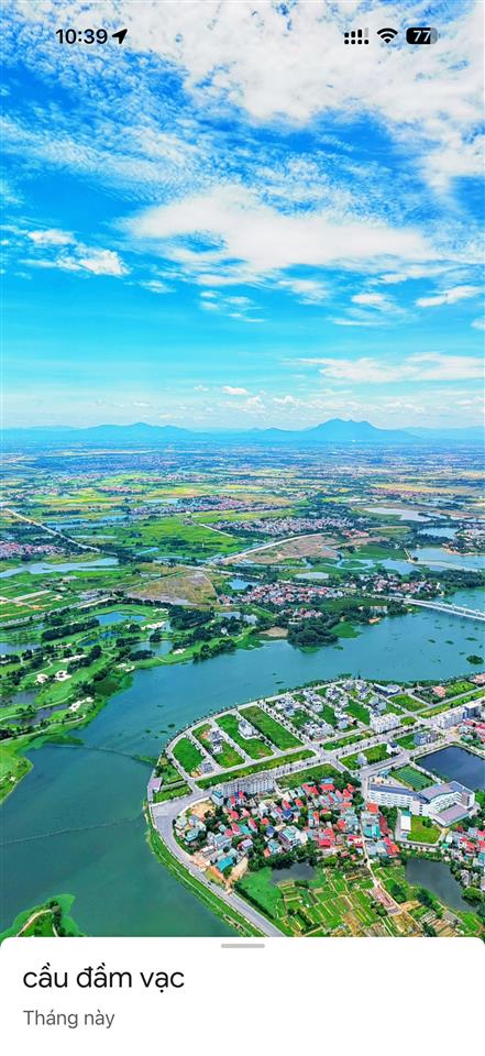 Cần ra hàng lô đất 200m2 tại kđt bắc đầm vạc