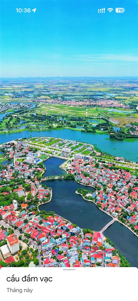 Cần ra hàng lô đất 200m2 tại kđt bắc đầm vạc