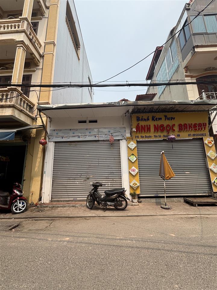 Chính chủ bán nhà mặt phố 215 yên duyên, 22,8 tỷ, 56,8 m2  cơ hội đường tam trinh đang mở rộng