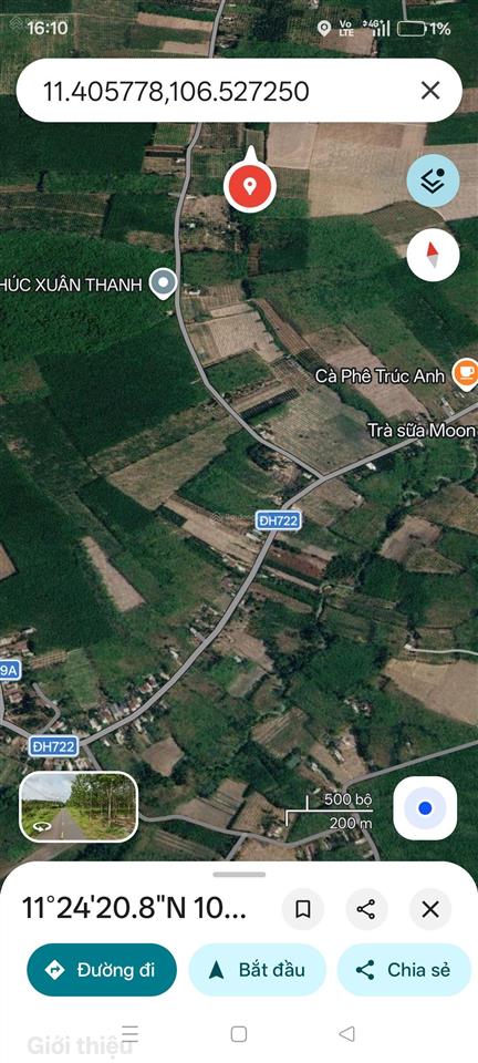 Bán đất tại lò rèn, long hòa, 22 tỷ, 4835 m2, mặt tiền 35m, ngõ rộng 8m