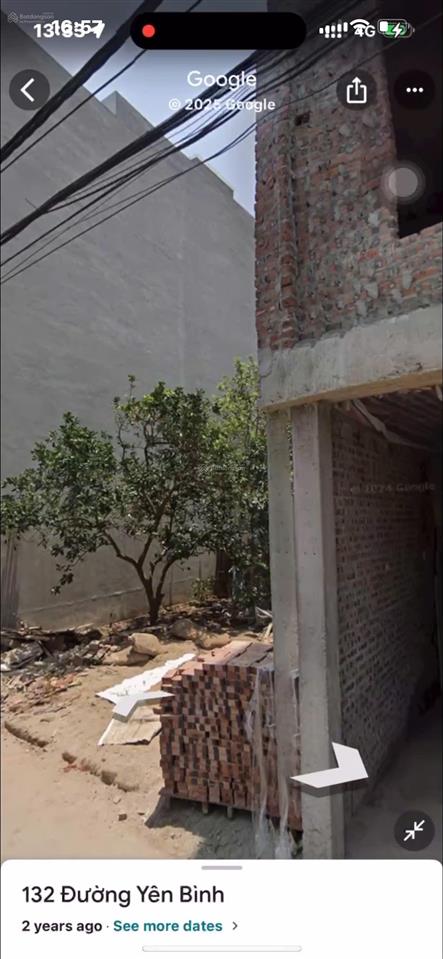 Cc cần bán gấp đất tổ 15 yên nghĩa ngoài đê  hà đông dt 258m2 mt 10m2. giá đầu tư  chốt sâu.