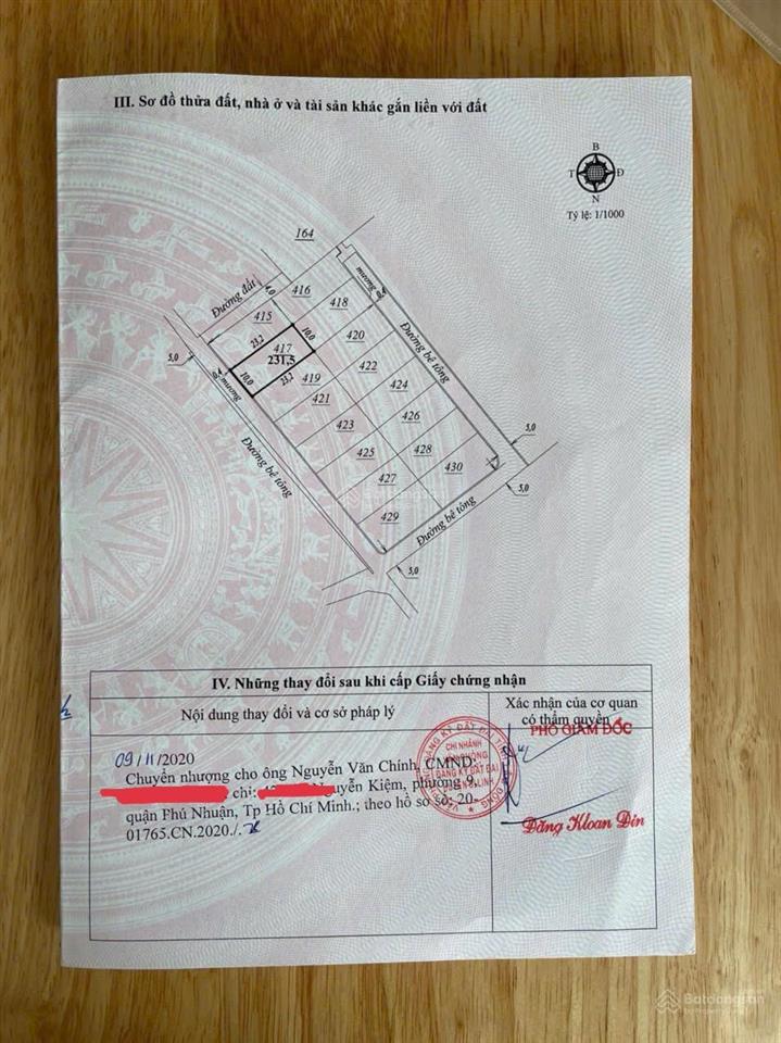 Bán đất đường ngô quyền, di linh, 1,2 tỷ, 231,5 m2, pháp lý đầy đủ
