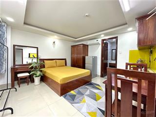 Phòng siêu đẹp, full tiện nghi ngay bờ kè hoàng sa tân bình. ở được liền
