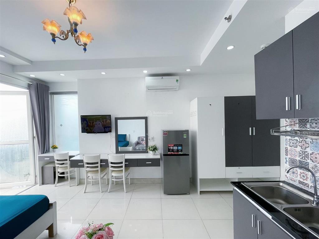 Căn hộ 30m² cao cấp đường lê văn sỹ. full tiện nghi cửa sổ ban công siêu thoáng mát