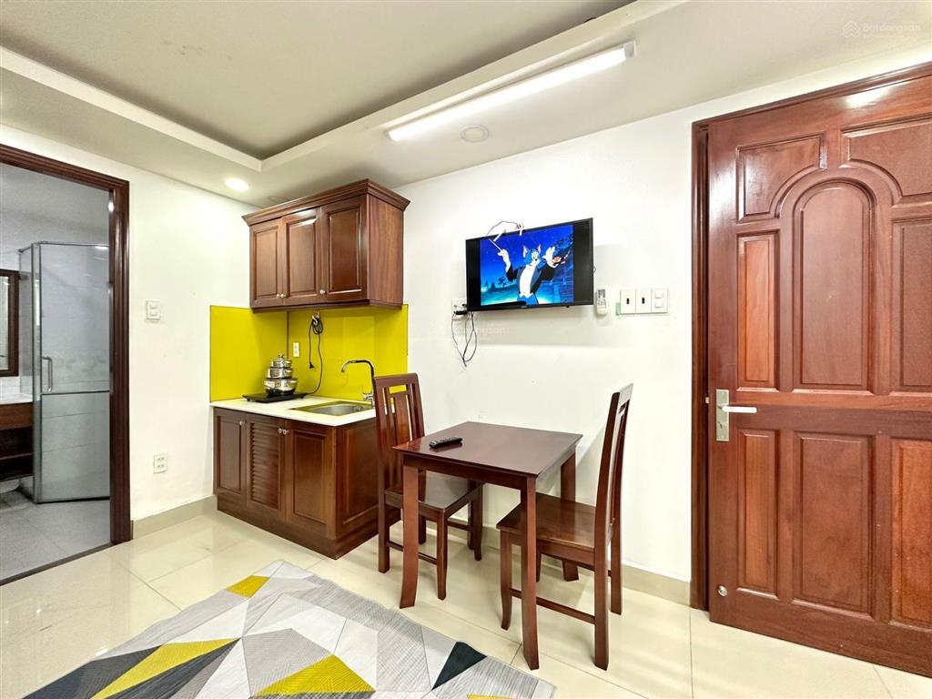 Phòng siêu đẹp, full tiện nghi ngay bờ kè hoàng sa tân bình. ở được liền