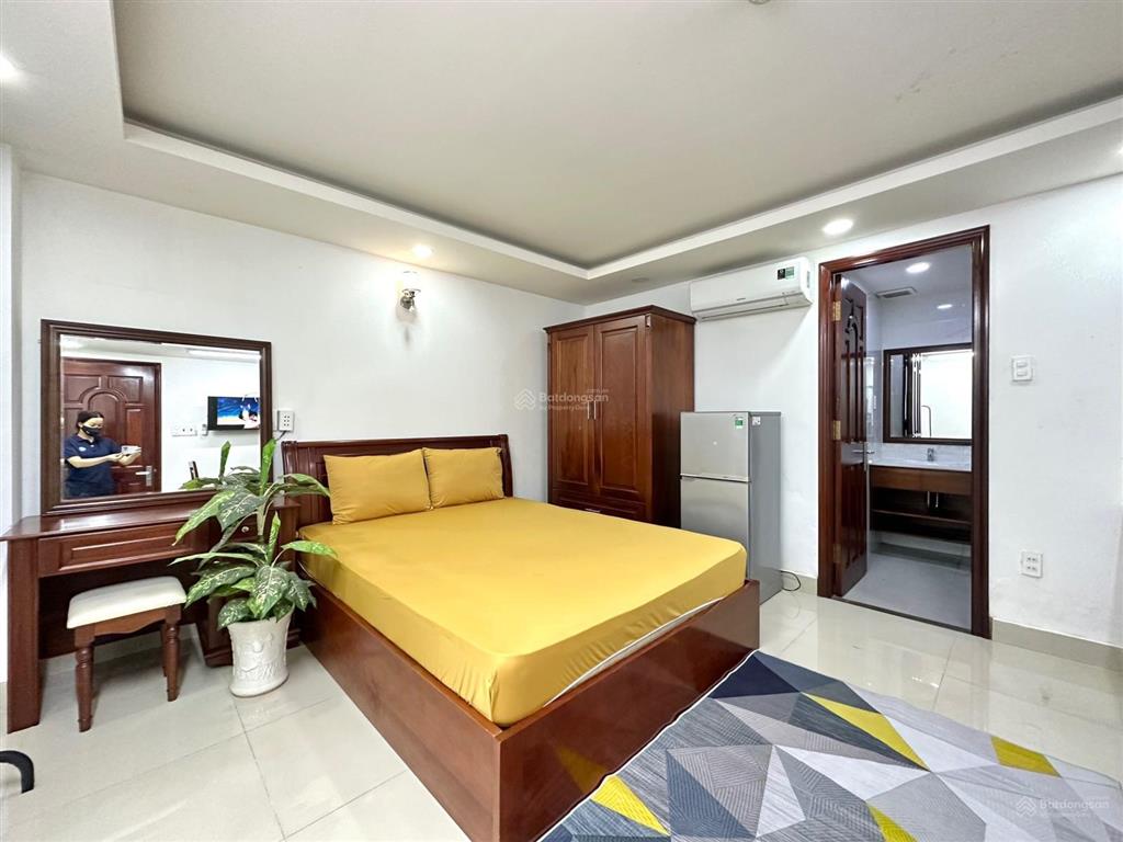 Phòng siêu đẹp, full tiện nghi ngay bờ kè hoàng sa tân bình. ở được liền