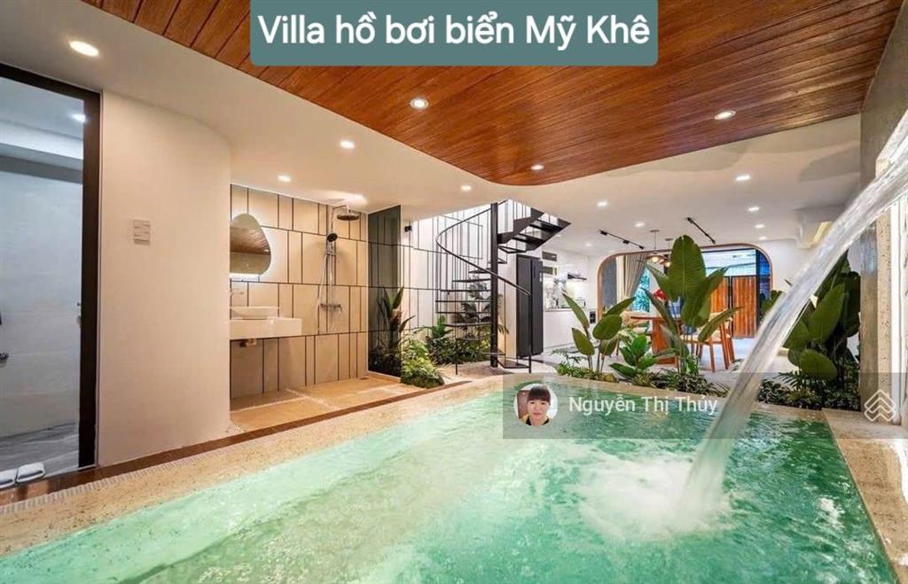 Bán villa gần biển mỹ khê sơn trà  hồ bơi riêng 50tr/tháng 12.9 tỷ