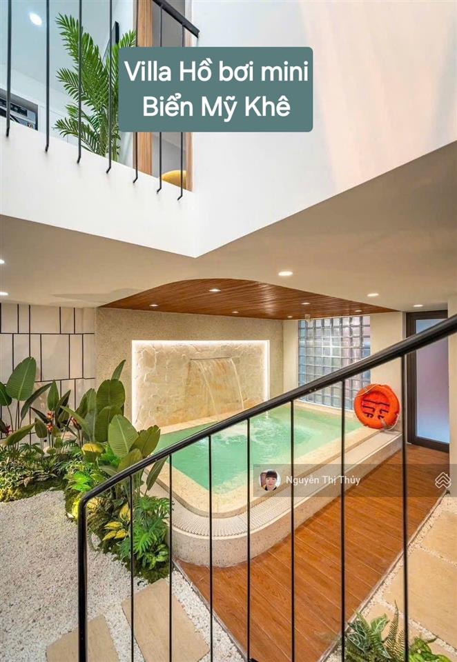 Bán villa gần biển mỹ khê sơn trà  hồ bơi riêng 50tr/tháng 12.9 tỷ