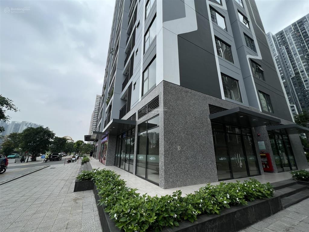 Smart city  bán shop chân đế góc 2 mặt sảnh mặt đường lớn, sổ đỏ lâu dài, dòng tiền 75100tr/tháng