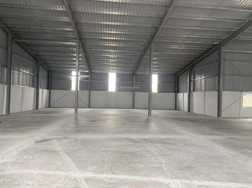 Cho thuê kho xưởng 5000m2 có chia nhỏ tại gần thị trấn sóc sơn, hà nội. pccc tiêu chuẩn, giá rẻ