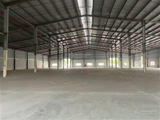 Cho thuê kho xưởng giá rẻ 4000m2 có chia nhỏ tại gần ngọc hồi thanh trì, hn, xuất vat, pccc đầy đủ