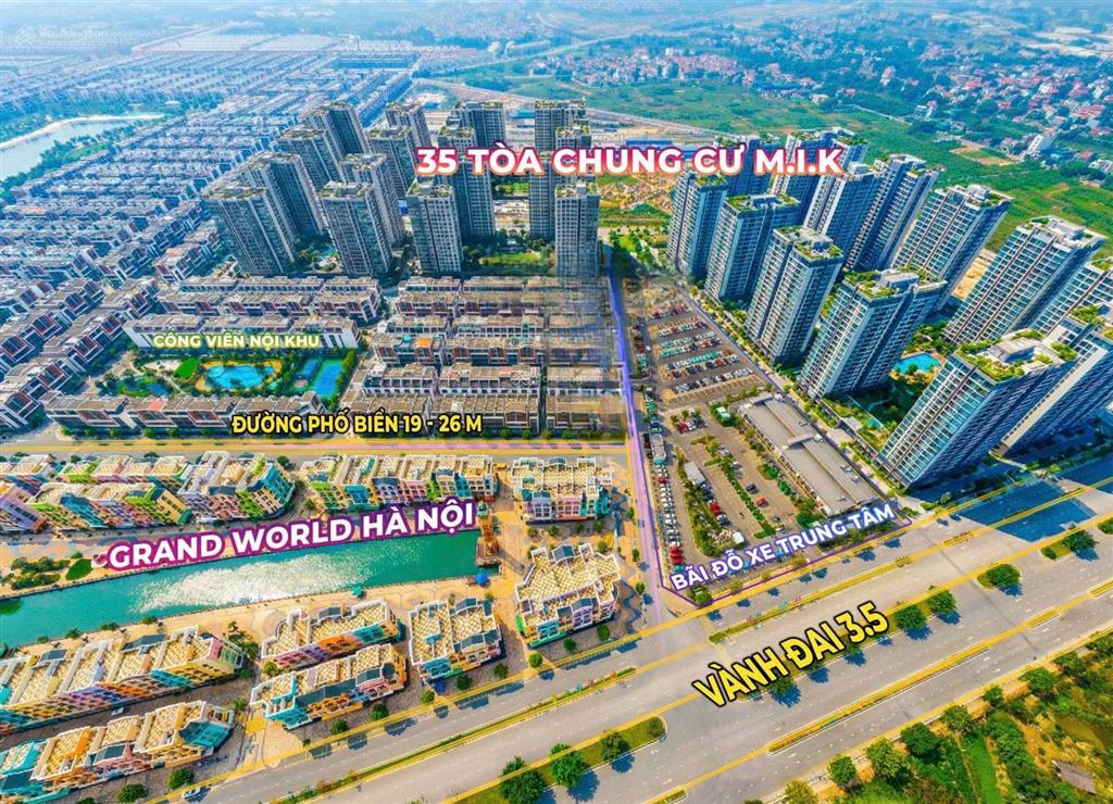 Tôi cần bán căn dãy phố biển 19 giá rẻ, mặt đường to, hướng đông nam, đối diện grandworld cực đẹp