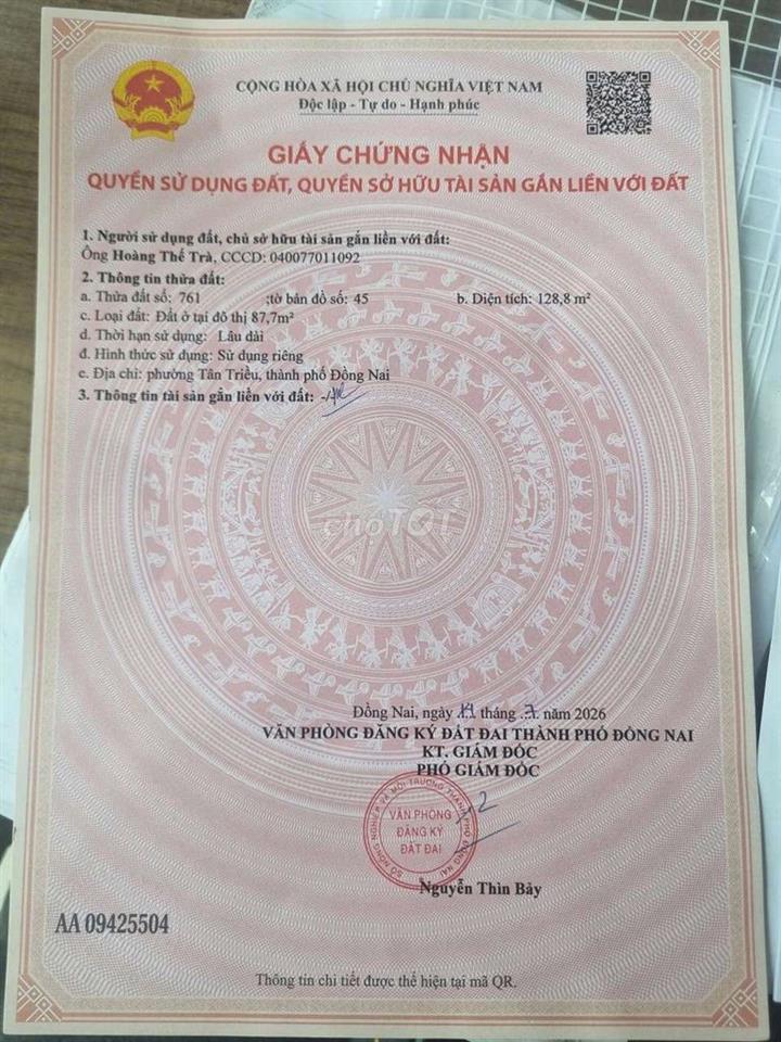 ĐẤT 2 MẶT TIỀN GIÁ THANH LÝ 
