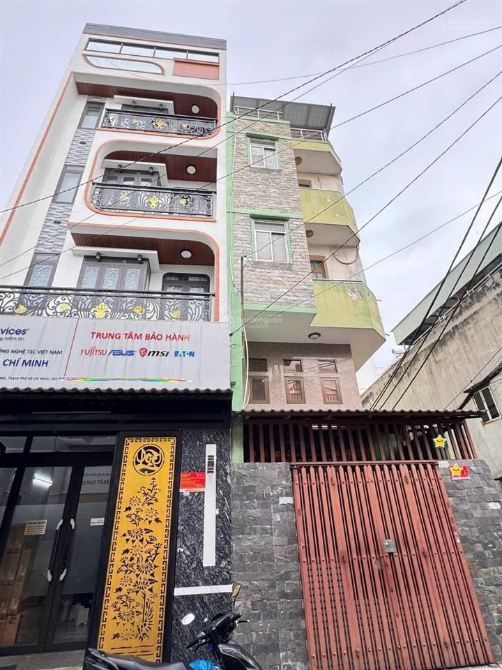 Bán nhà 4 tầng, 4.1 12.3m hẻm 6m trịnh đình trọng, gần đàm sen chỉ 7.2 tỷ tl