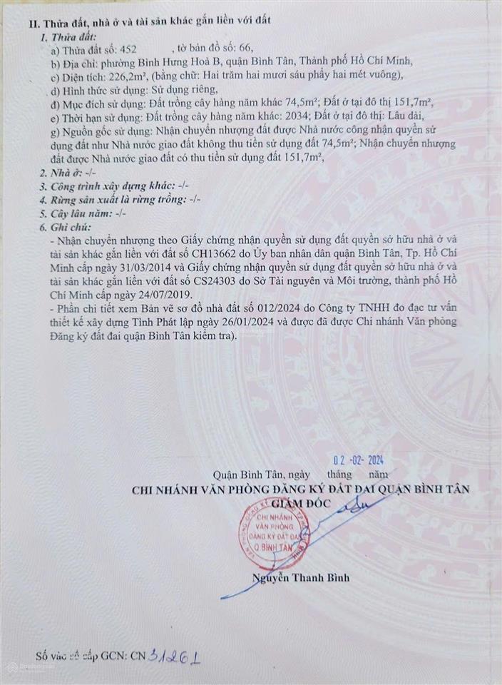 Bán nhà đường ô tô bình thành, bình tân, 2 mặt tiền 230m2, giá 9 tỷ