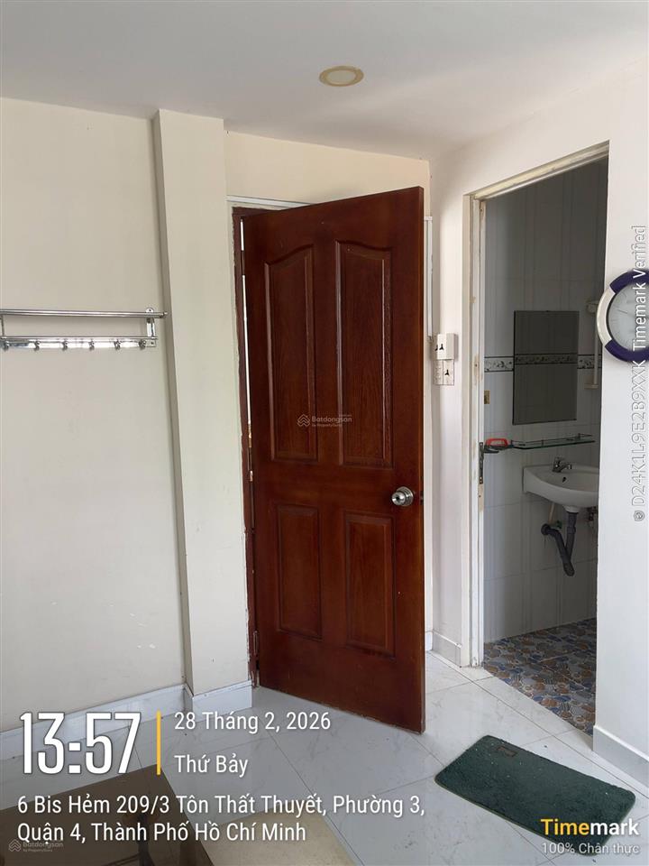 Bán nhà ngang 4m hẻm 1/ kdc hh tôn thất thuyết p3 q4