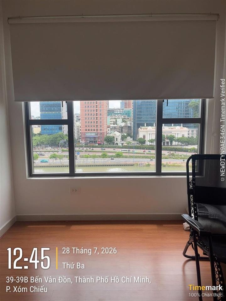 Cho thuê căn offictel dự án tresor, diện tích 45m2, nhà trống, giá 15 triệu.  thùy 0906 378 ***