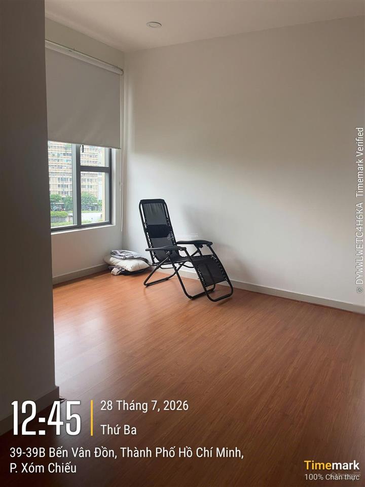 Cho thuê căn offictel dự án tresor, diện tích 45m2, nhà trống, giá 15 triệu.  thùy 0906 378 ***