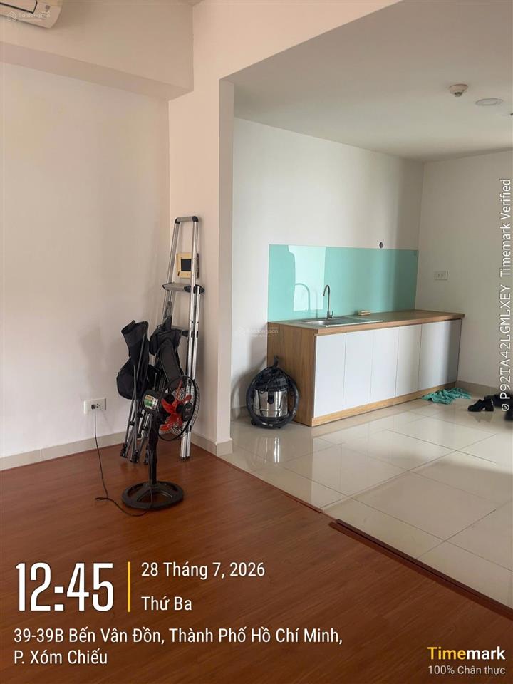 Cho thuê căn offictel dự án tresor, diện tích 45m2, nhà trống, giá 15 triệu.  thùy 0906 378 ***
