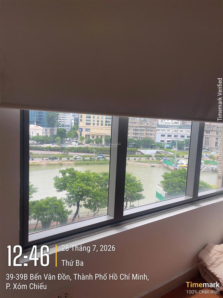Cho thuê căn offictel dự án tresor, diện tích 45m2, nhà trống, giá 15 triệu.  thùy 0906 378 ***