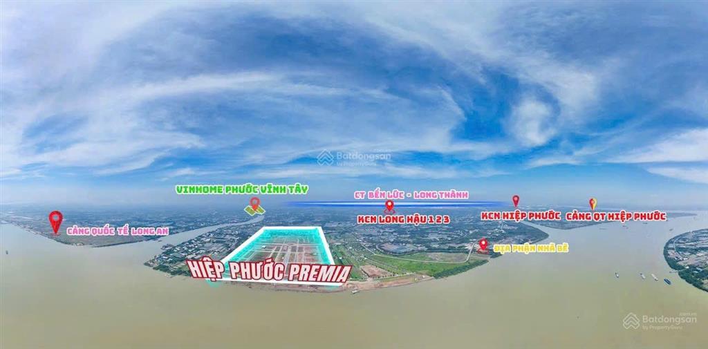 Bán đất nền dự án hiệp phước premia, 1,79 tỷ, dự án duy nhất tại nam sài gòn sổ đỏ trao tay