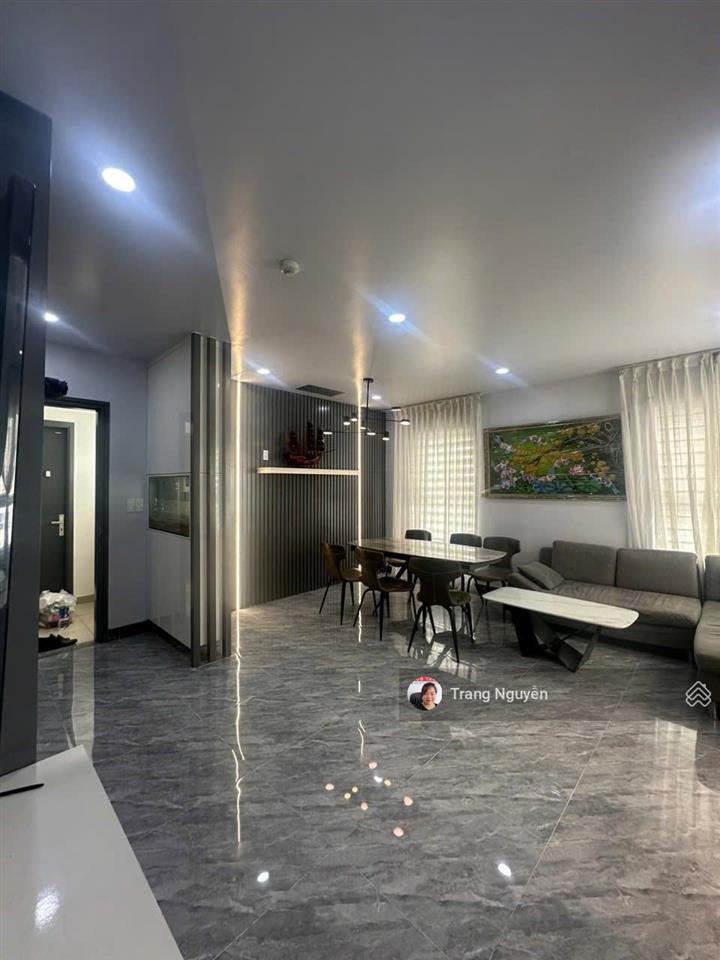 Cho thuê căn hộ 3 phòng đầy đủ nội thất diamond riverside giá 14 triệu