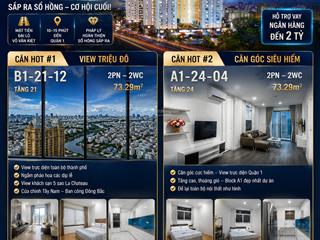 City gate còn 2 căn cuối view quận 1 sắp ra sổ hồng giá từ 2,999 tỷ, căn góc và căn giữa cực hiếm