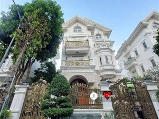 Bán biệt thự cityland gò vấp 2 mặt tiền, 1 hầm  1 trệt  2 lầu  áp mái, giá bán 75 tỷ