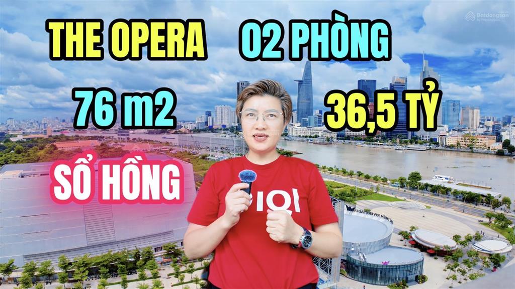 Bán căn hộ 2pn the opera metropole, sổ hồng, view landmark 81, giá 36,5 tỷ