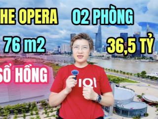 Bán căn hộ 2pn the opera metropole, sổ hồng, view landmark 81, giá 36.5 tỷ