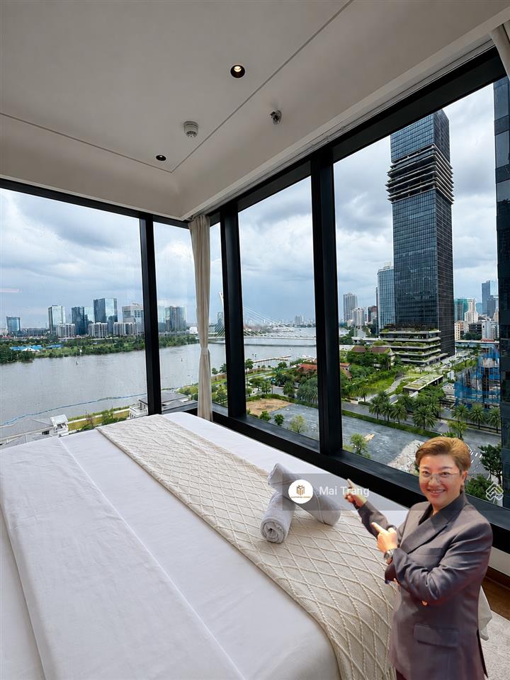 Grand marina saigon  jw marriott, căn hộ 2pn view sông sài gòn & cầu ba son giá 45 tỷ sổ hồng
