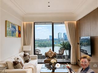 Grand marina saigon  jw marriott, căn hộ 2pn view sông sài gòn & cầu ba son giá 45 tỷ sổ hồng