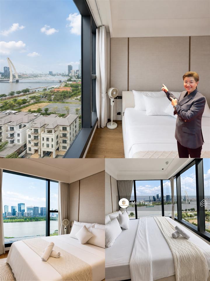 Grand marina saigon  jw marriott, căn hộ 2pn view sông sài gòn & cầu ba son giá 45 tỷ sổ hồng