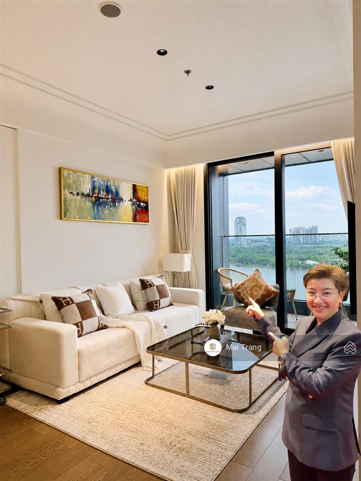 Grand marina saigon  jw marriott, căn hộ 2pn view sông sài gòn & cầu ba son giá 45 tỷ sổ hồng