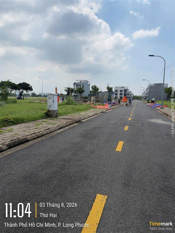 Bán đất nền dự án 102.5m2, 65 triệu / m2 tại khu đô thị mới đông tăng long, quận 9, tp.hcm