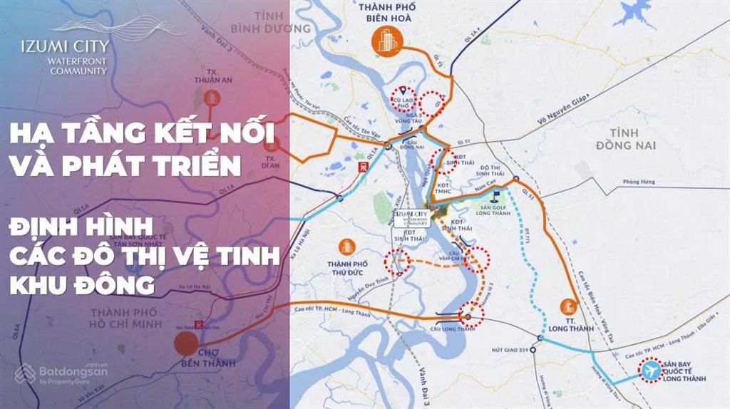Izumi city nhà phố ven sông đồng nai từ 7,4 tỷ