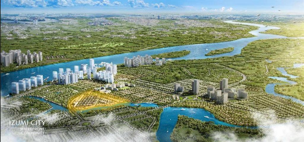 Izumi city nhà phố ven sông đồng nai từ 7,4 tỷ