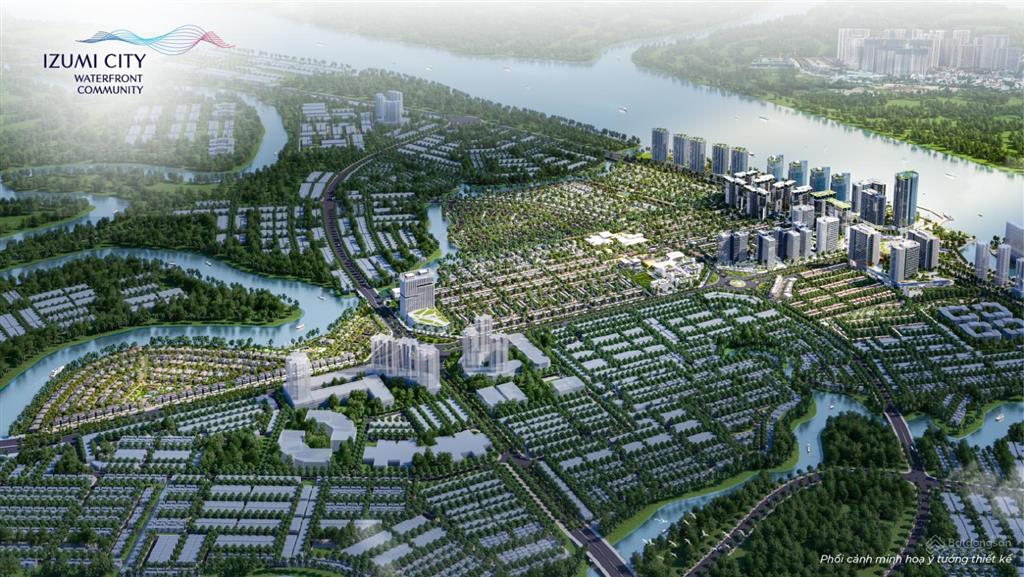Izumi city nhà phố ven sông đồng nai từ 7,4 tỷ