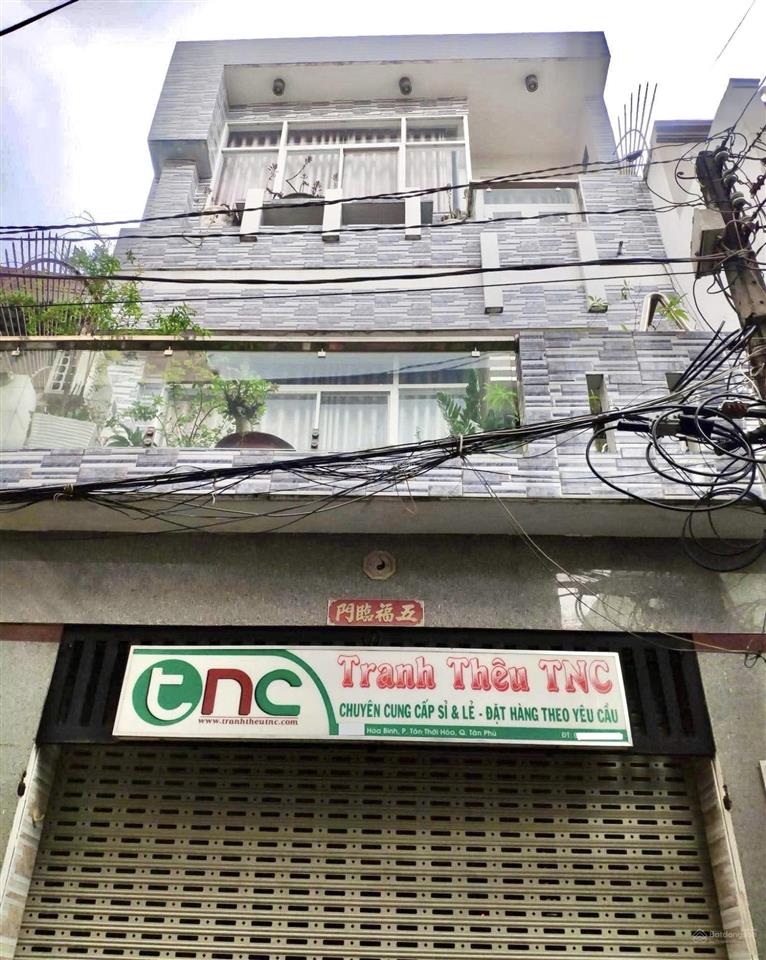 Bán gấp định cư giảm 4 tỷ còn 8 tỷ, 3 tầng, 93m2(5x18) ngay đầm sen, hẻm ô tô vào nhà, cách mt 20m