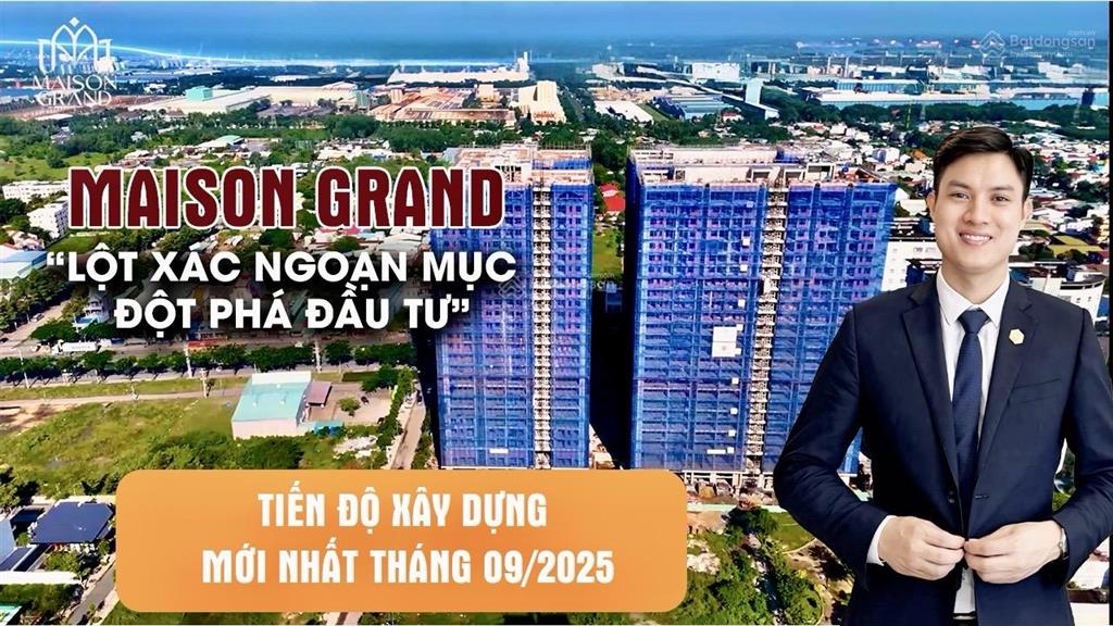 Bán căn hộ 2pn tại maison grand phú mỹ giá 1,75 tỷ 50m2 suất ngoại giao giá tốt nhất  093986586