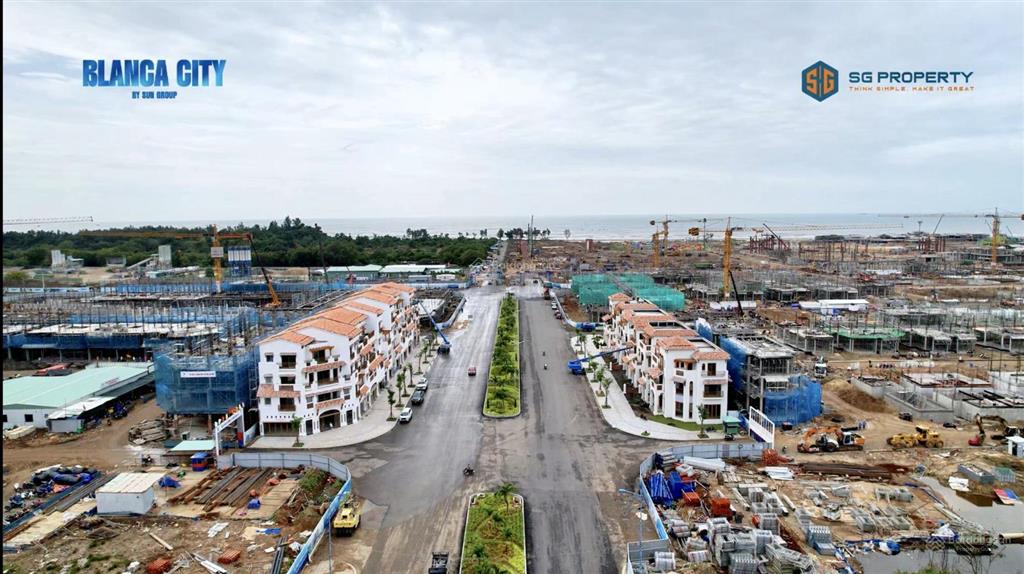 Blanca city độc quyền căn nhà phố biệt thự song lập mặt tiền trục chính 50m và trục 27m chỉ 24tỷ