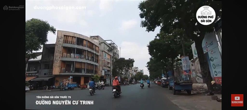 Giảm sốc 15 tỷ  nhà 169m² cao bá nhạ, quận 1 chỉ còn 90 tỷ