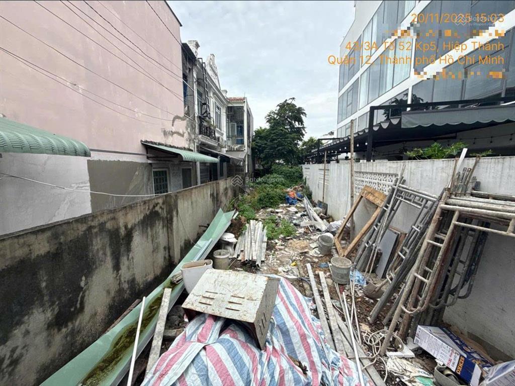 Ngân hàng thanh lý đất p. hiệp thành, q12 sổ riêng