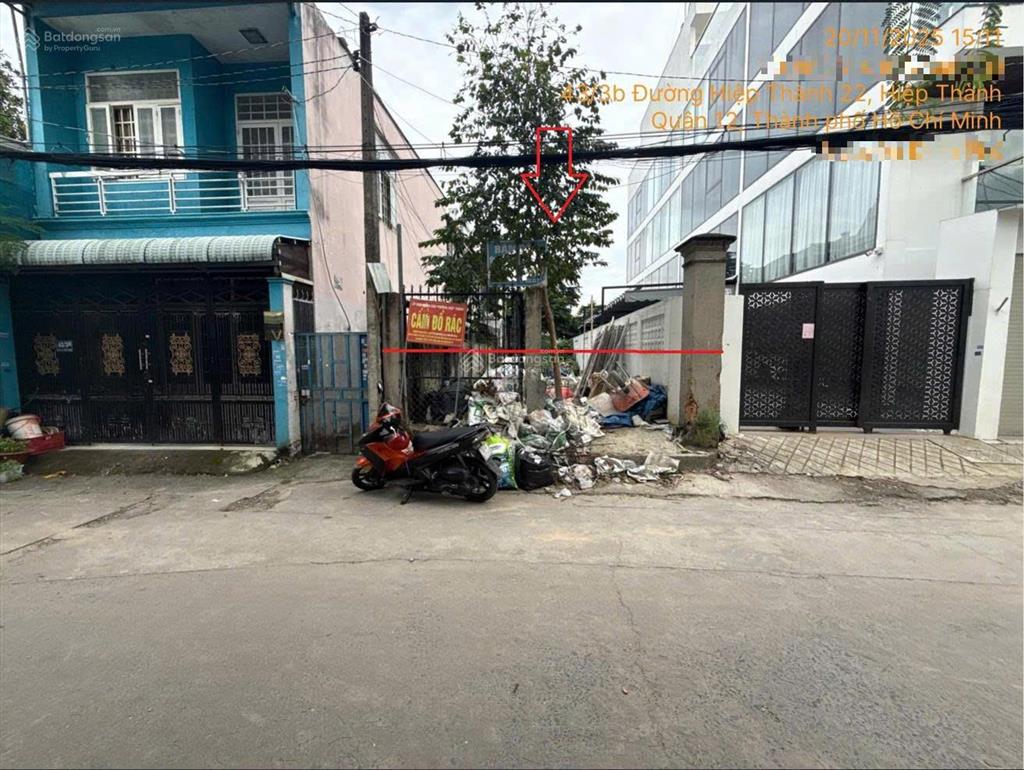 Ngân hàng thanh lý đất p. hiệp thành, q12 sổ riêng