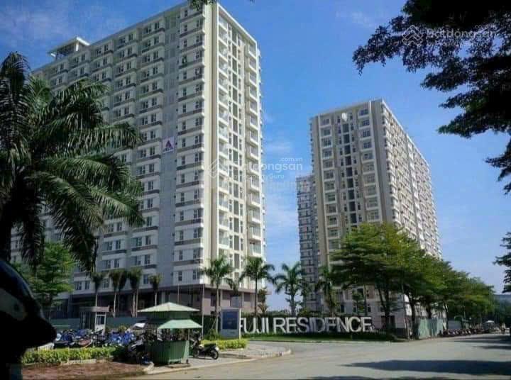 Bán căn góc fuji residence, 1pk1pn+11wc. dt 56m², có ban công, full nội thất