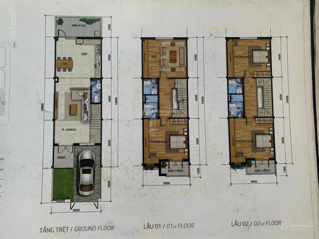 Bán nhà mega village khang điền nhà thô dt 5x23m = 115m2 bán giá 10,7 tỷ