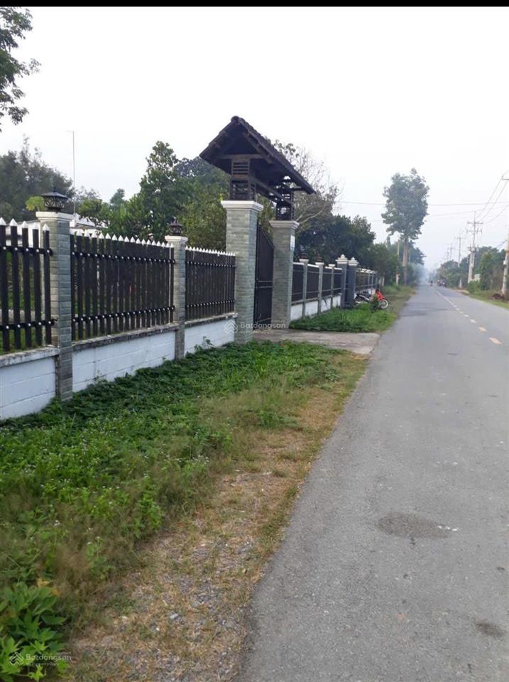 Bán đất hai mặt phố đường bùi thị điệt, 26 tỷ tl, 2415 m2 (có 200m2 thổ), huyện củ chi, tp.hcm