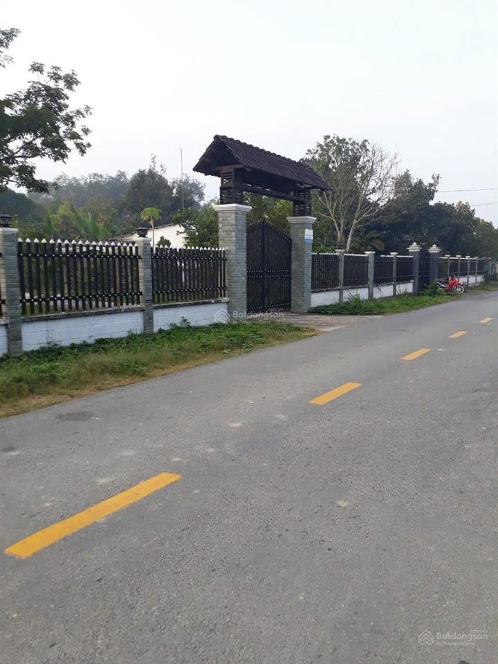 Bán đất hai mặt phố đường bùi thị điệt, 26 tỷ tl, 2415 m2 (có 200m2 thổ), huyện củ chi, tp.hcm