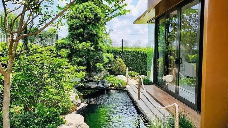 Biệt thự đơn lập 225m2, trục đường lớn, view công viên, giá gốc cđt, compound, cách pmh 35 phút