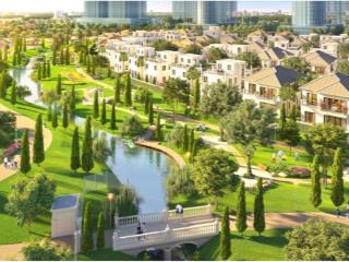 Biệt thự châu âu park village 322m2, giá gốc từ cđt, compound, chiết khấu 17,5%, 3 mặt công viên